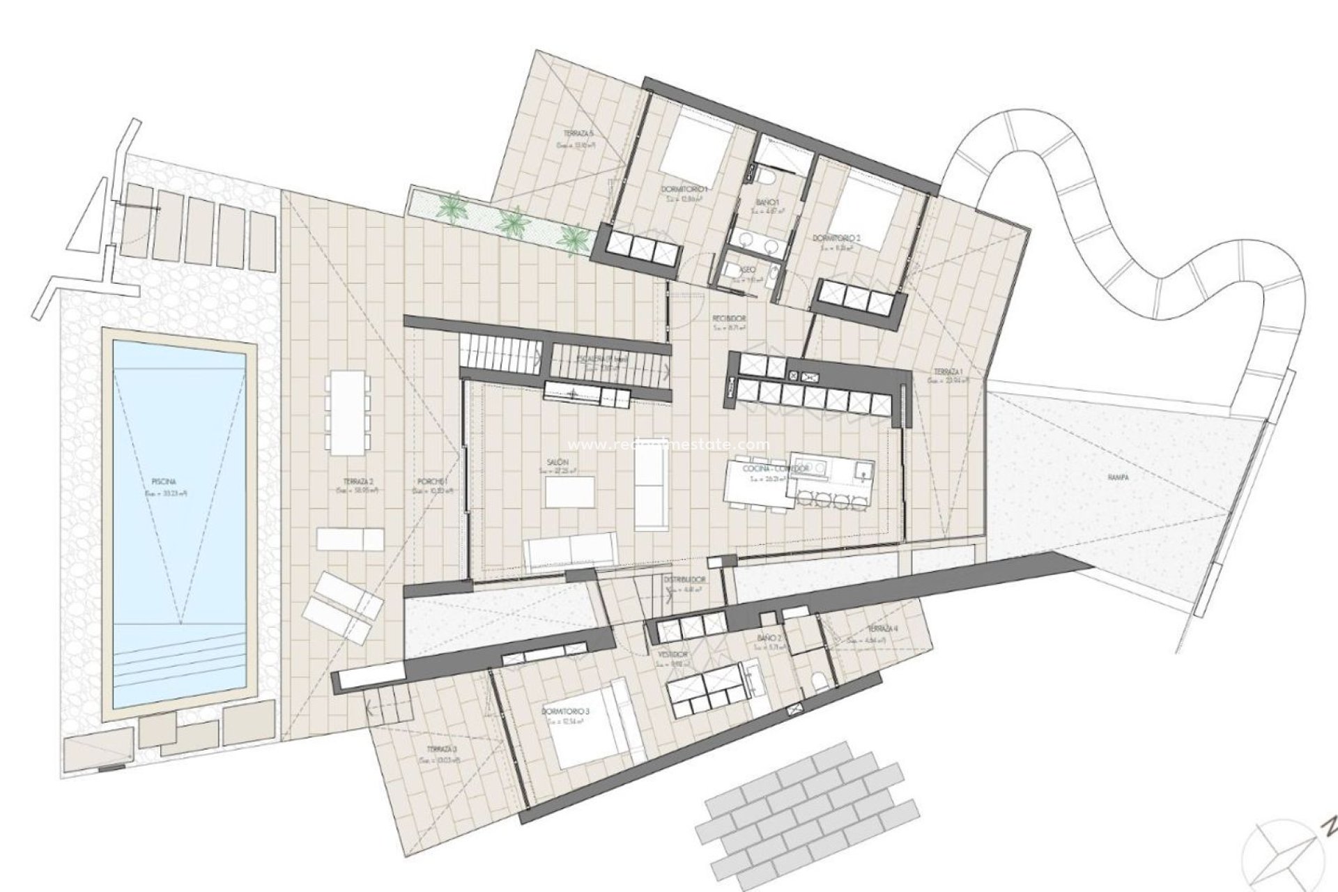 Reventa - Villa -
Orihuela Costa - Las Colinas Golf