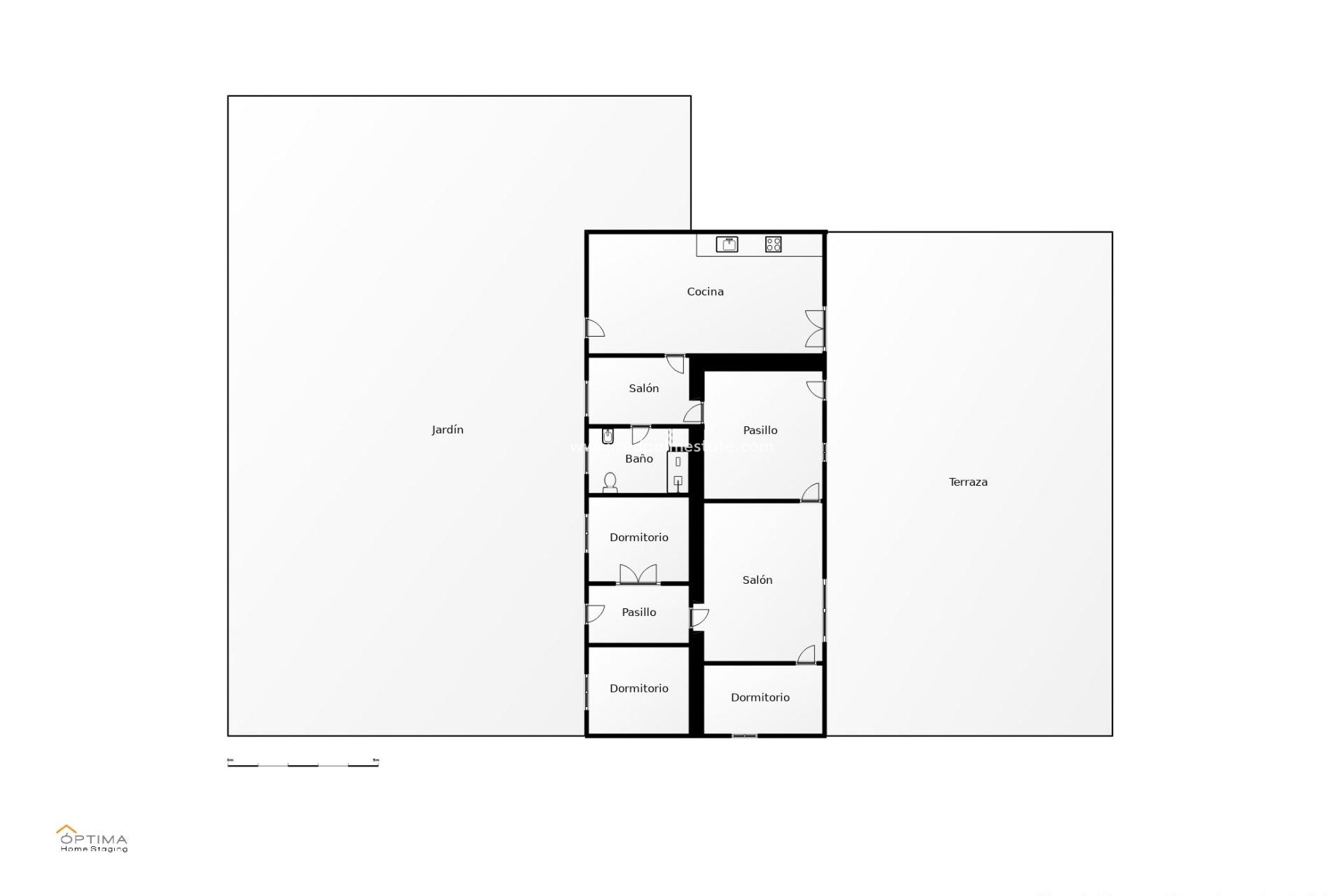 Reventa - Villa -
Torre Pacheco - Roldán