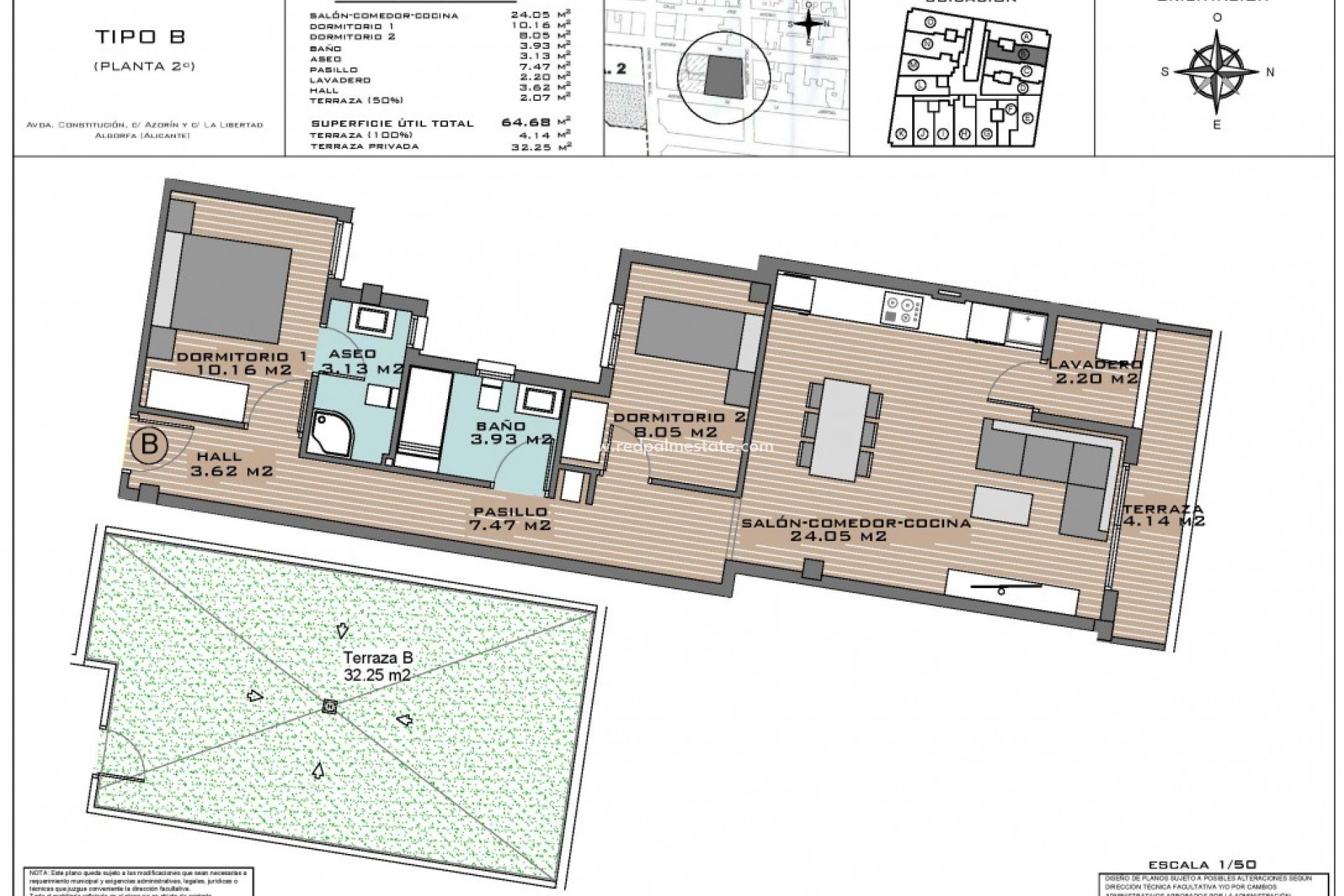 Revente - Appartement -
Algorfa - Inland
