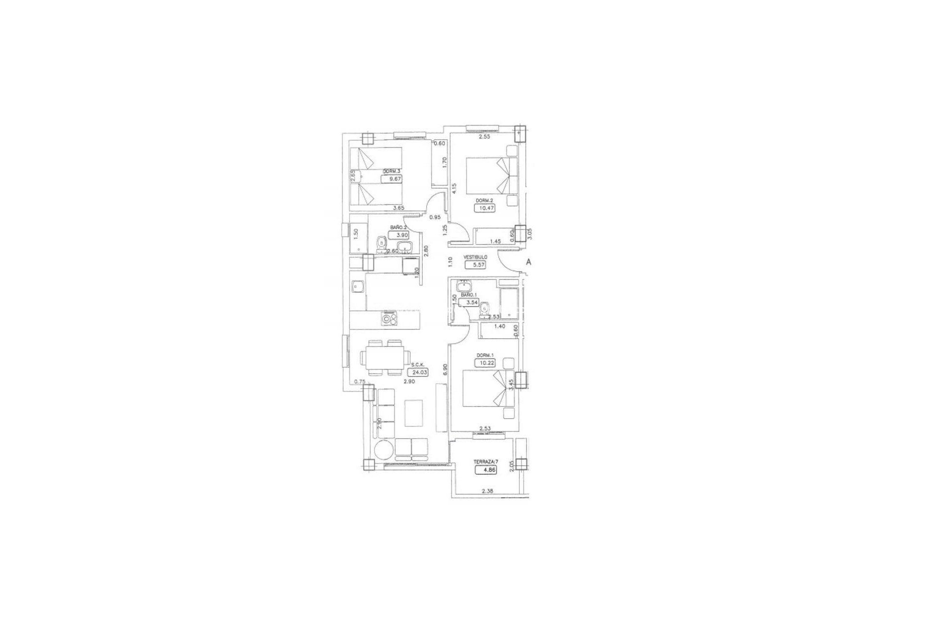Revente - Appartement -
Orihuela Costa - Campoamor