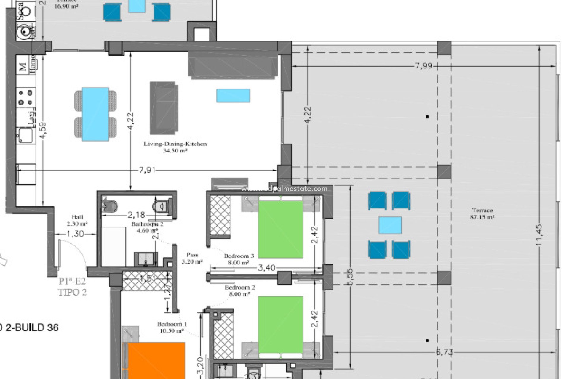 Revente - Appartement -
Orihuela Costa - Las Filipinas