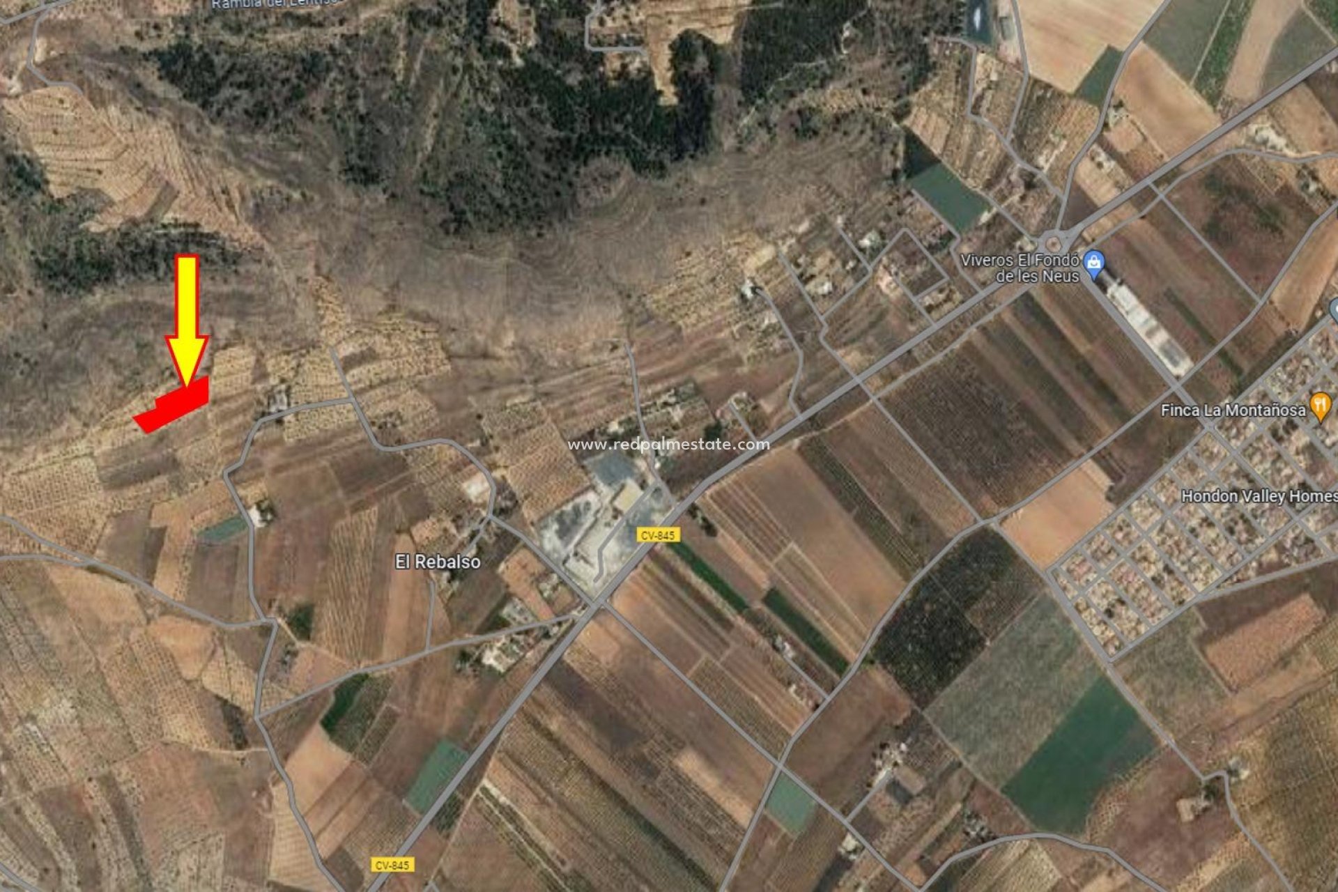 Revente - Parcelle -
Hondón de las Nieves - Rebalso