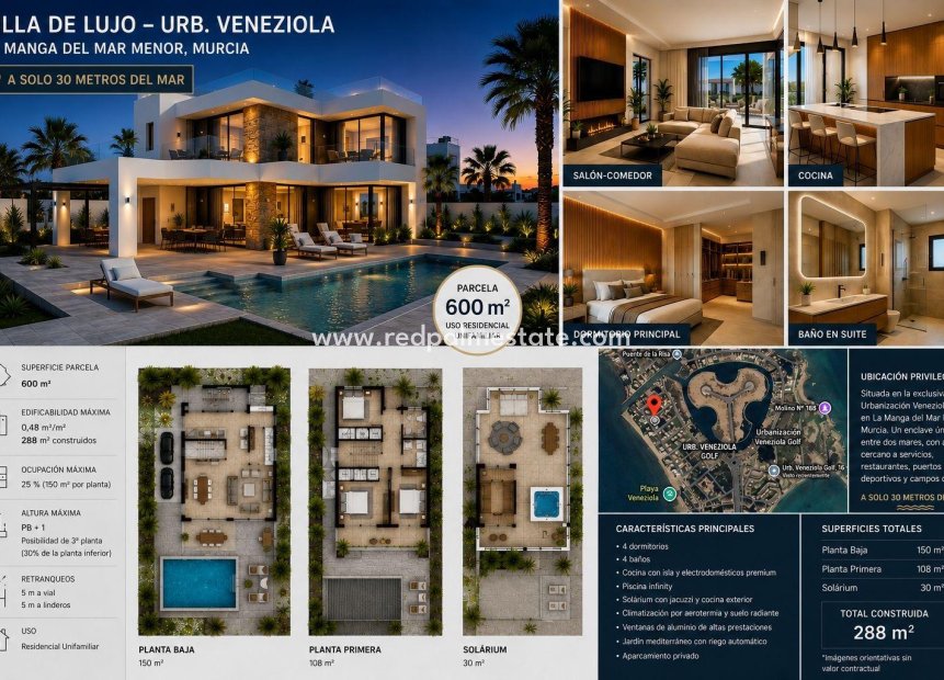 Revente - Parcelle -
La Manga - Playa Del Esparto-veneziola