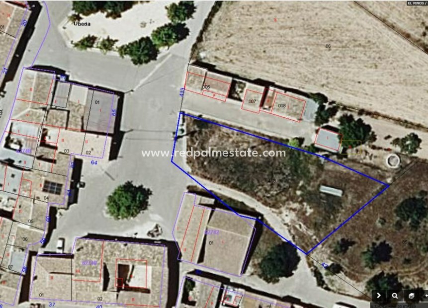 Revente - Parcelle -
Pinoso - Inland