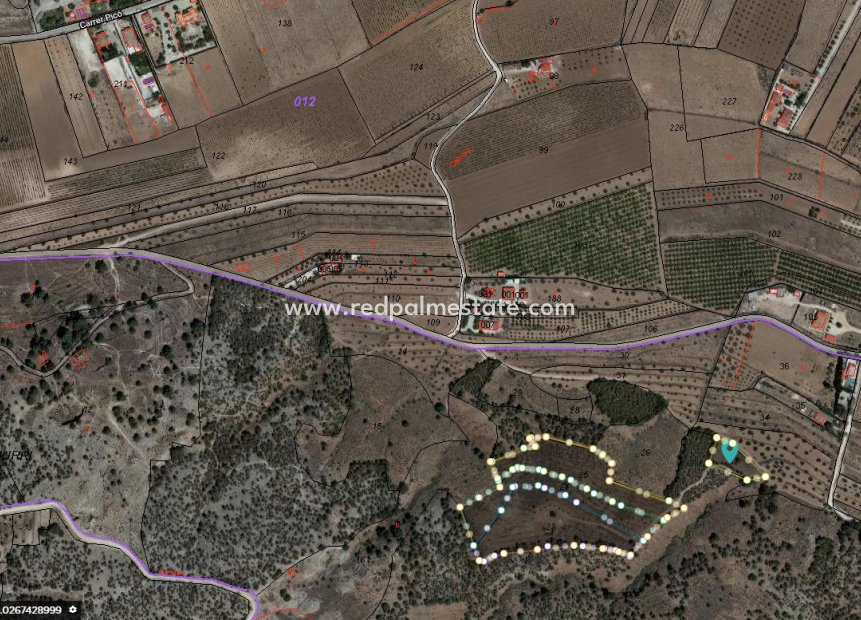 Videresalg - Land -
Pinoso - Inland