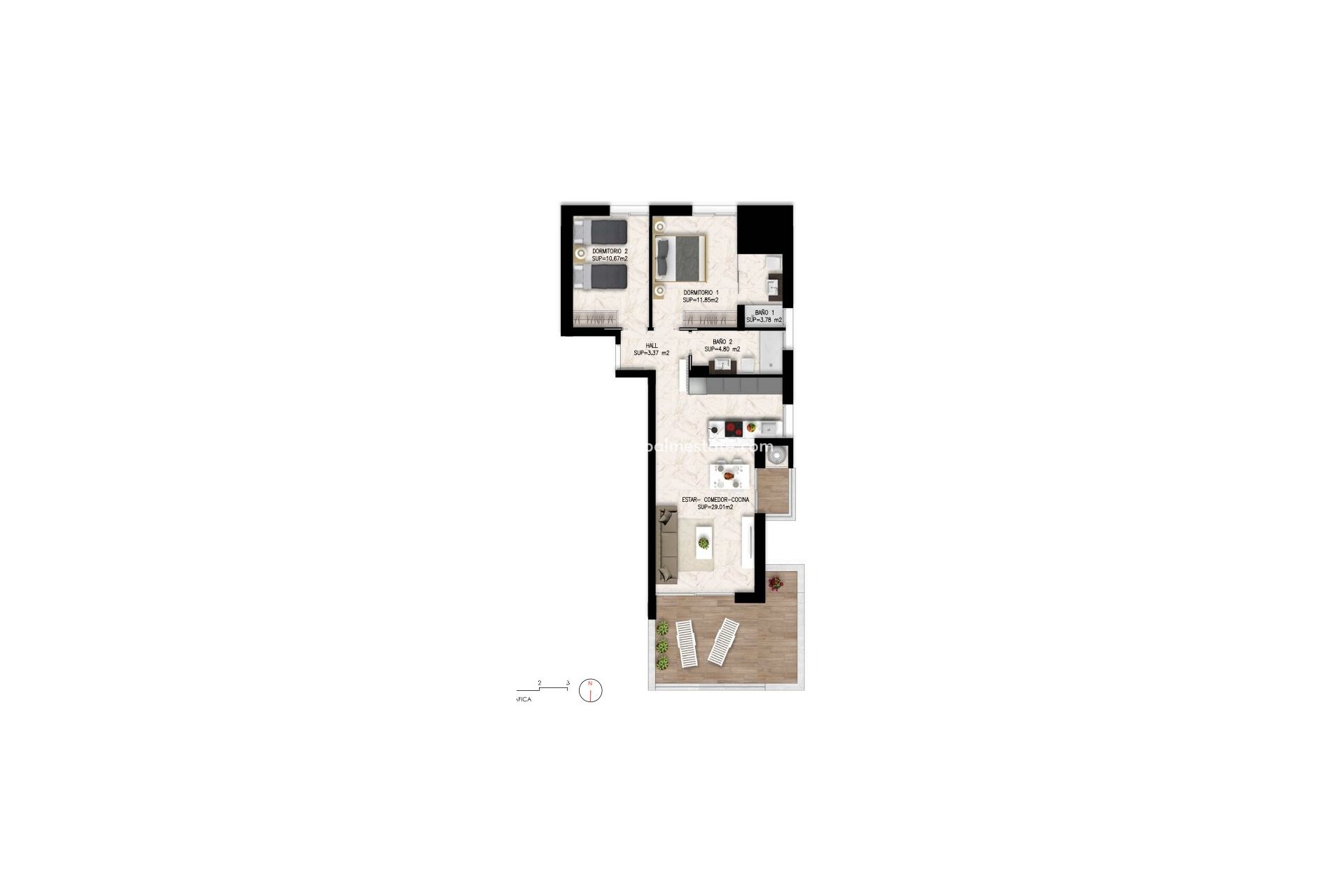 Videresalg - Leilighet -
Orihuela - Orihuela Costa