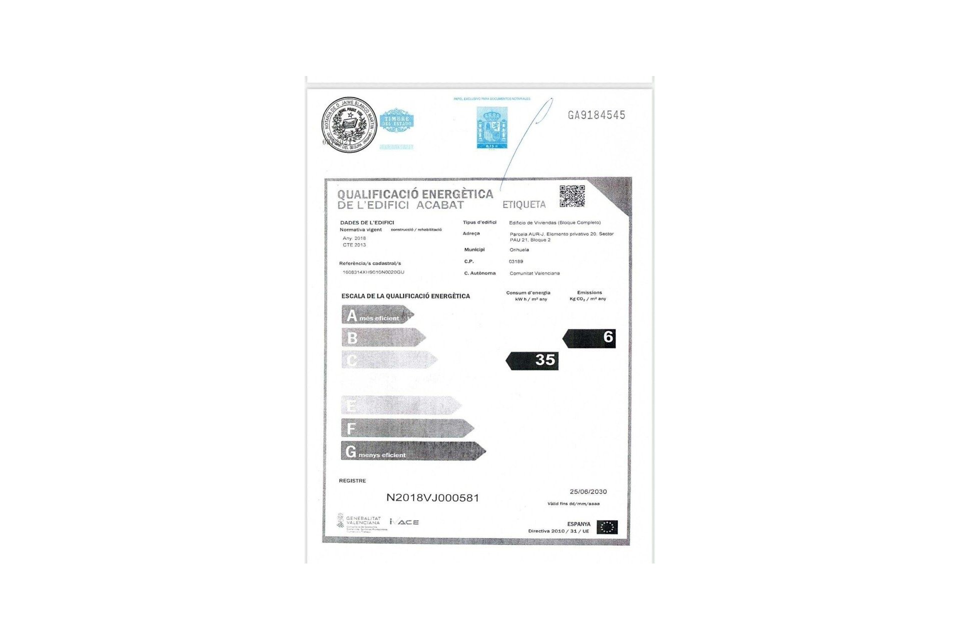 Videresalg - Leiligheter -
Las Colinas Golf - Costa Blanca