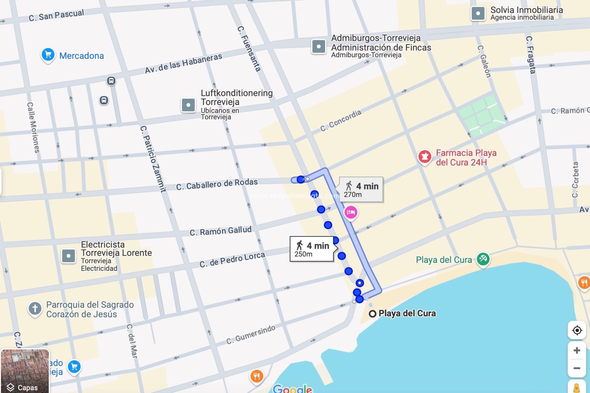 Videresalg - Leiligheter -
Torrevieja - Playa del Cura