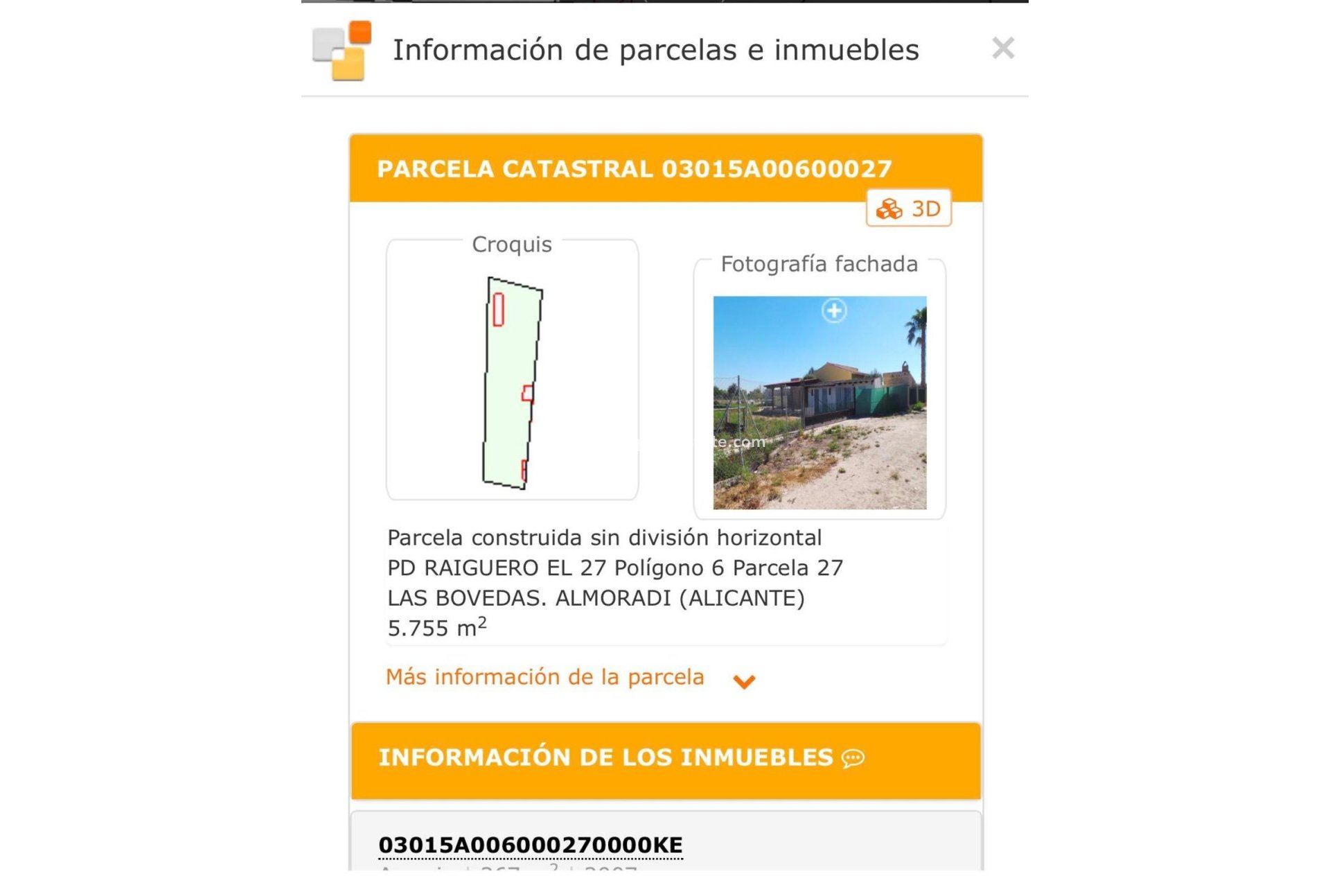 Videresalg - Plott -
Algorfa - Inland