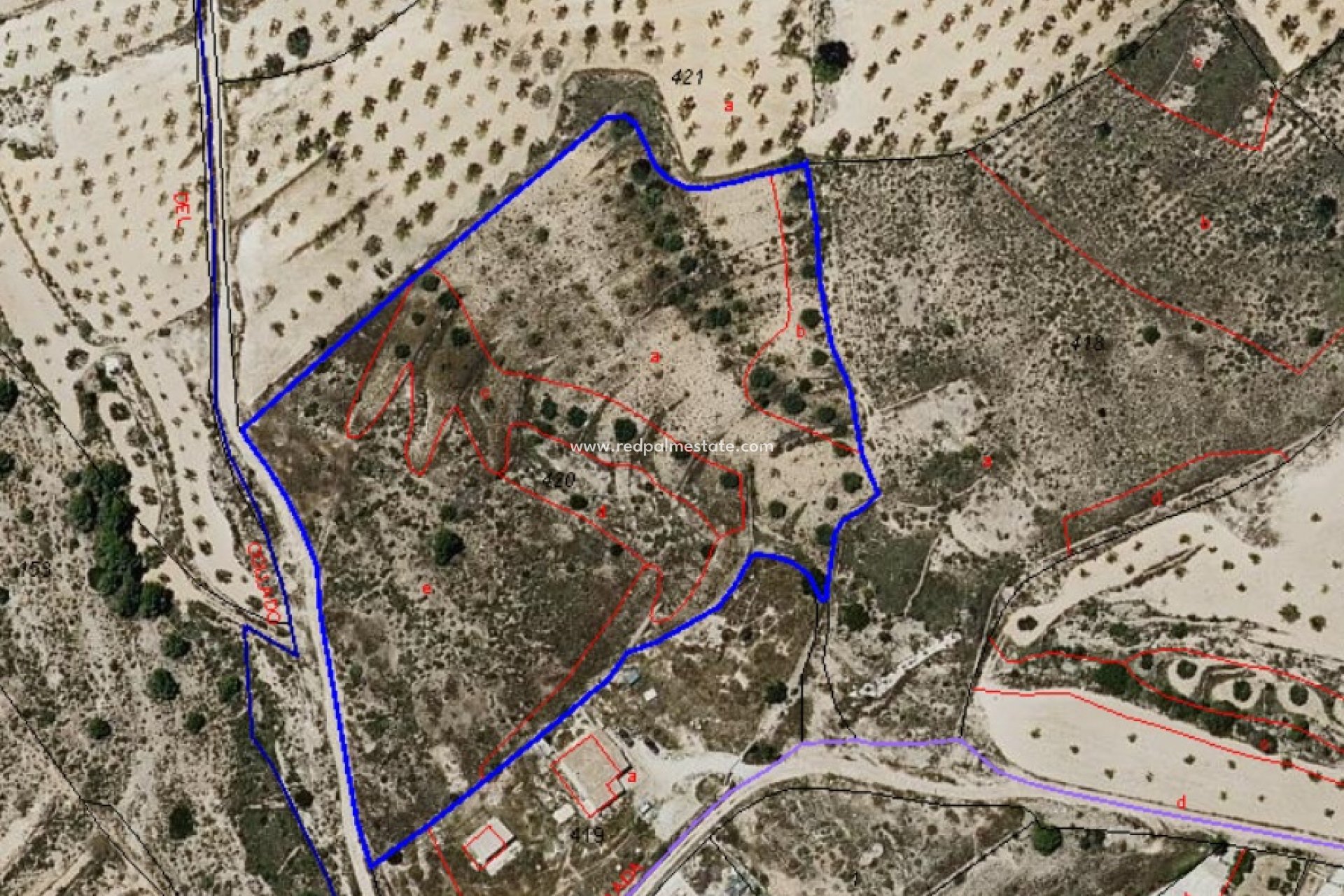 Videresalg - Plott -
Algueña - Inland