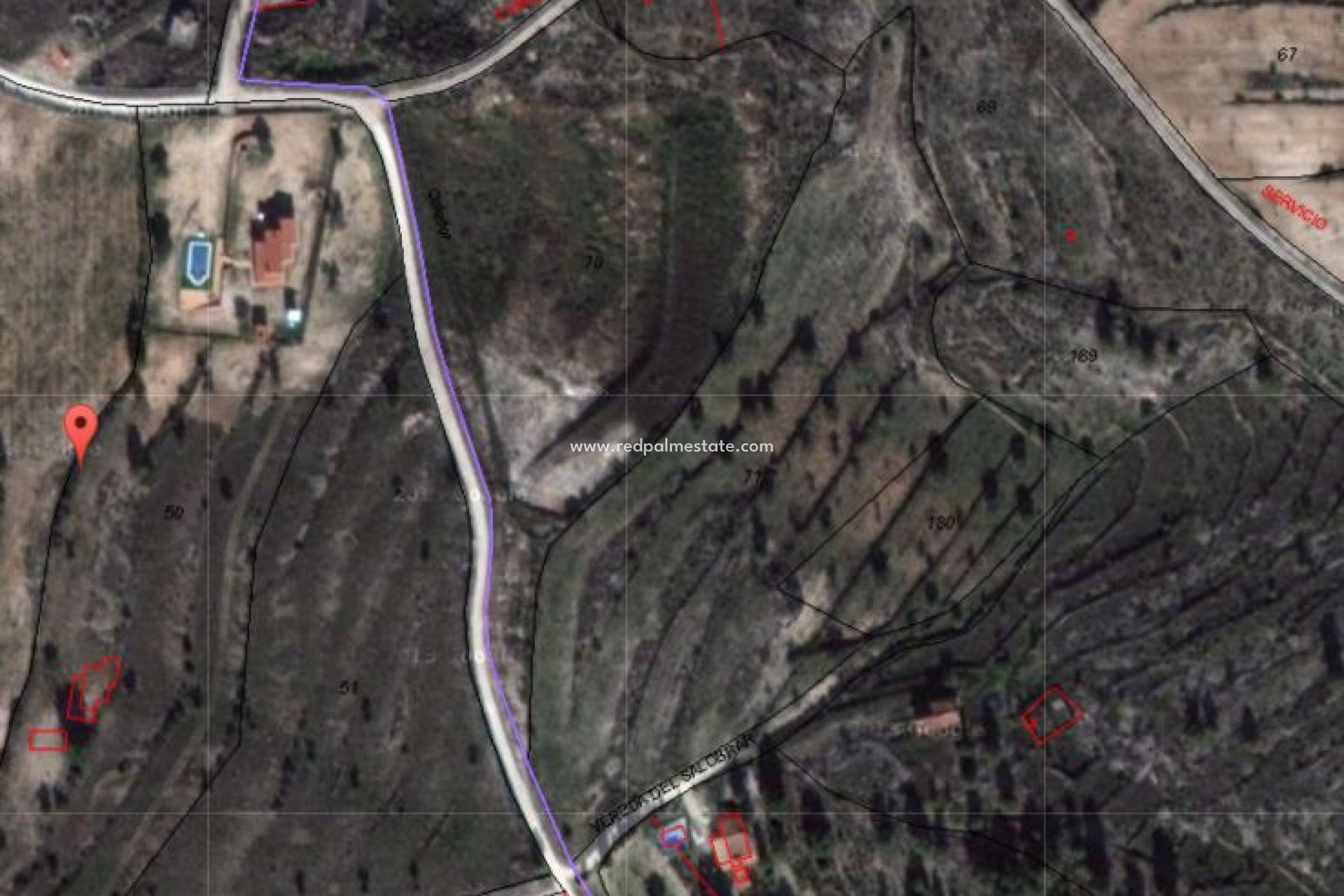 Videresalg - Plott -
Pinoso - Inland