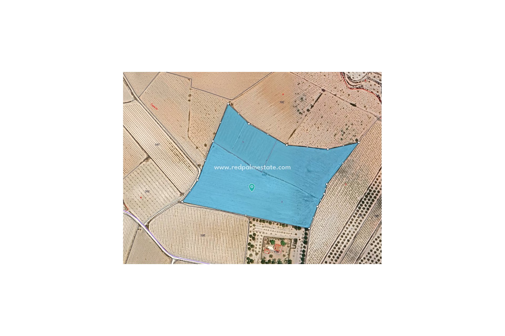 Videresalg - Plott -
Pinoso - Inland