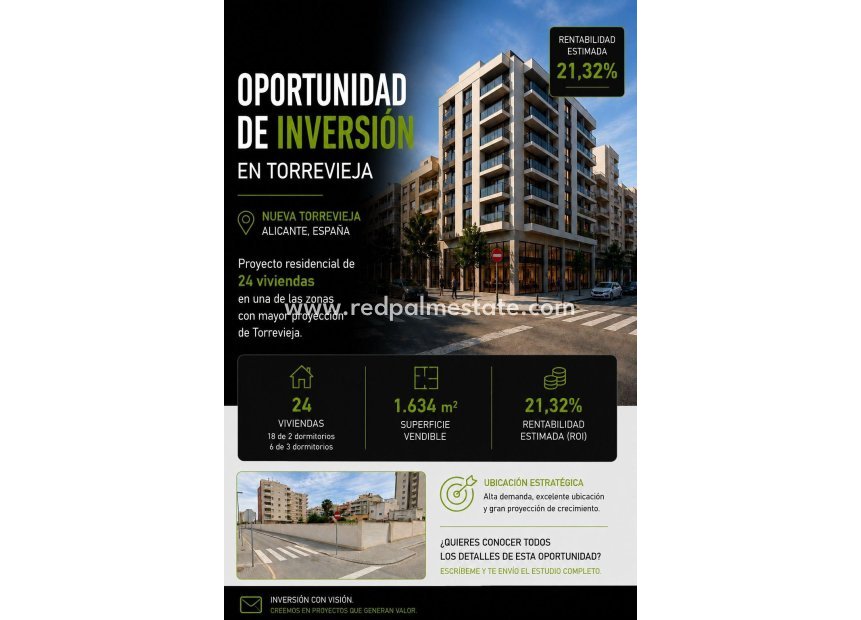 Videresalg - Plott -
Torrevieja - Aguas Nuevas