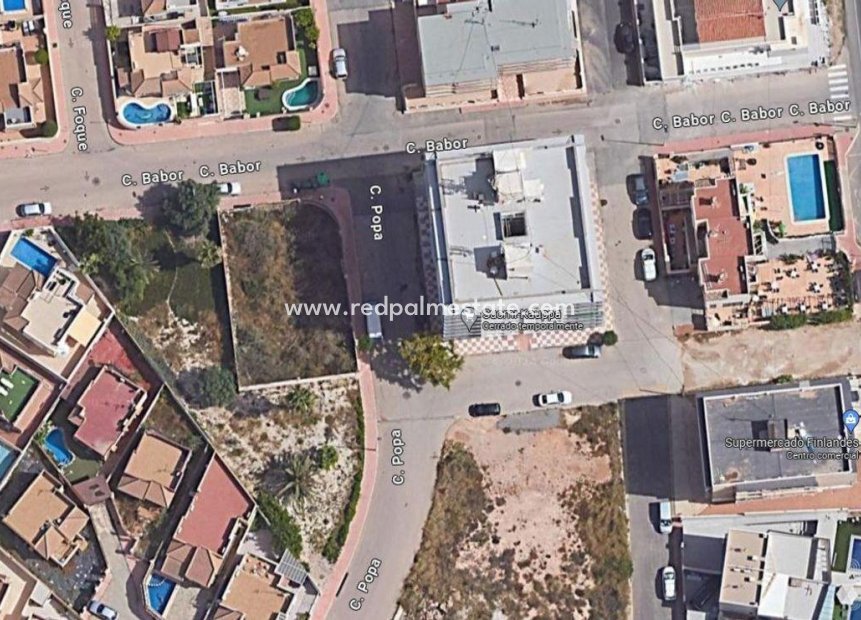 Videresalg - Plott -
Torrevieja - Zona Los Frutales