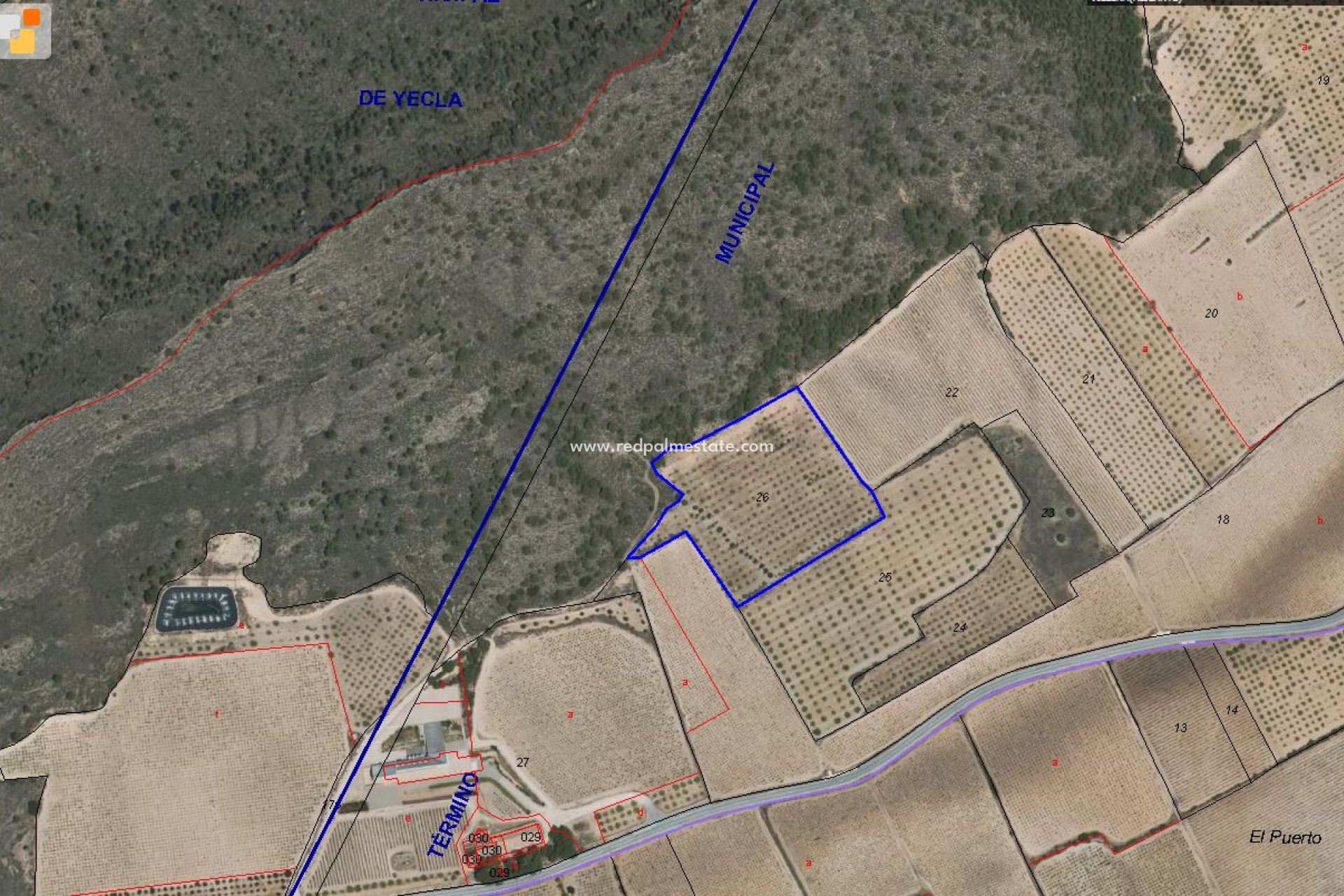 Videresalg - Plott -
Villena - Inland