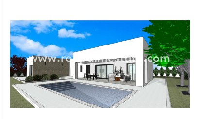 Vrijstaande villa - Nieuwbouw Woningen -
            Pinoso - RSG-61924